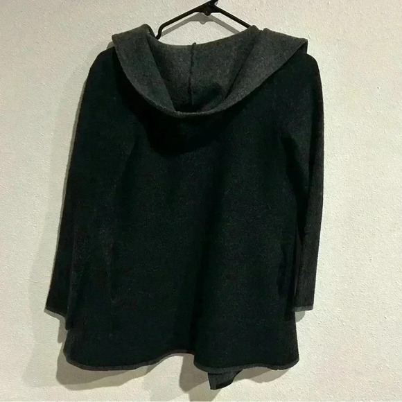 bnci by blanc noir Wool Jacket Medium Warm Winter Office Chic Timeless Soft Cozy - Picture 2 of 4